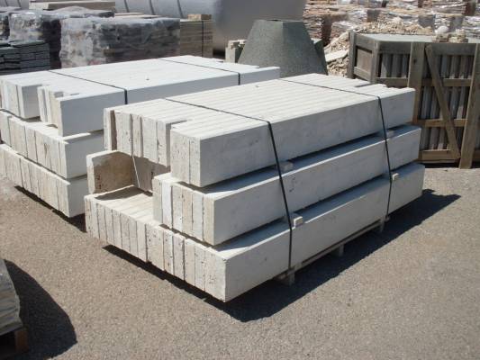 Particular products in travertine marble granite